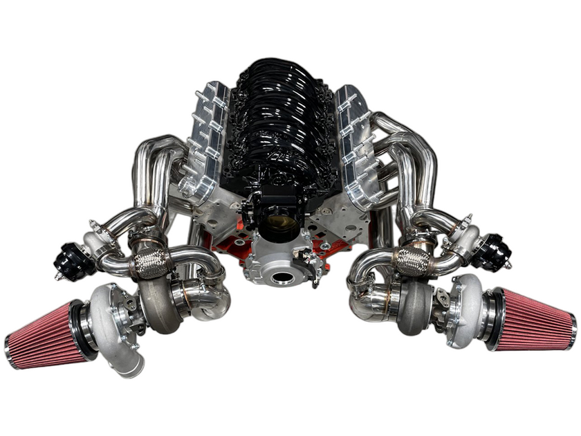 Speed Engineering LS Swap Universal Twin Turbo Kit for A-Body, F-Body, C10  Trucks 32-TwinKit-Swap