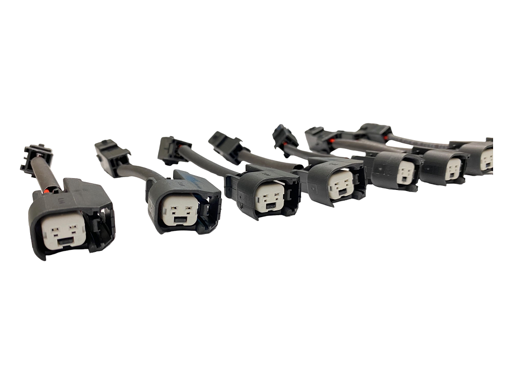 EV1 Harness to EV6 Injector Adapter Harness (8 Pack) Speed Engineering
