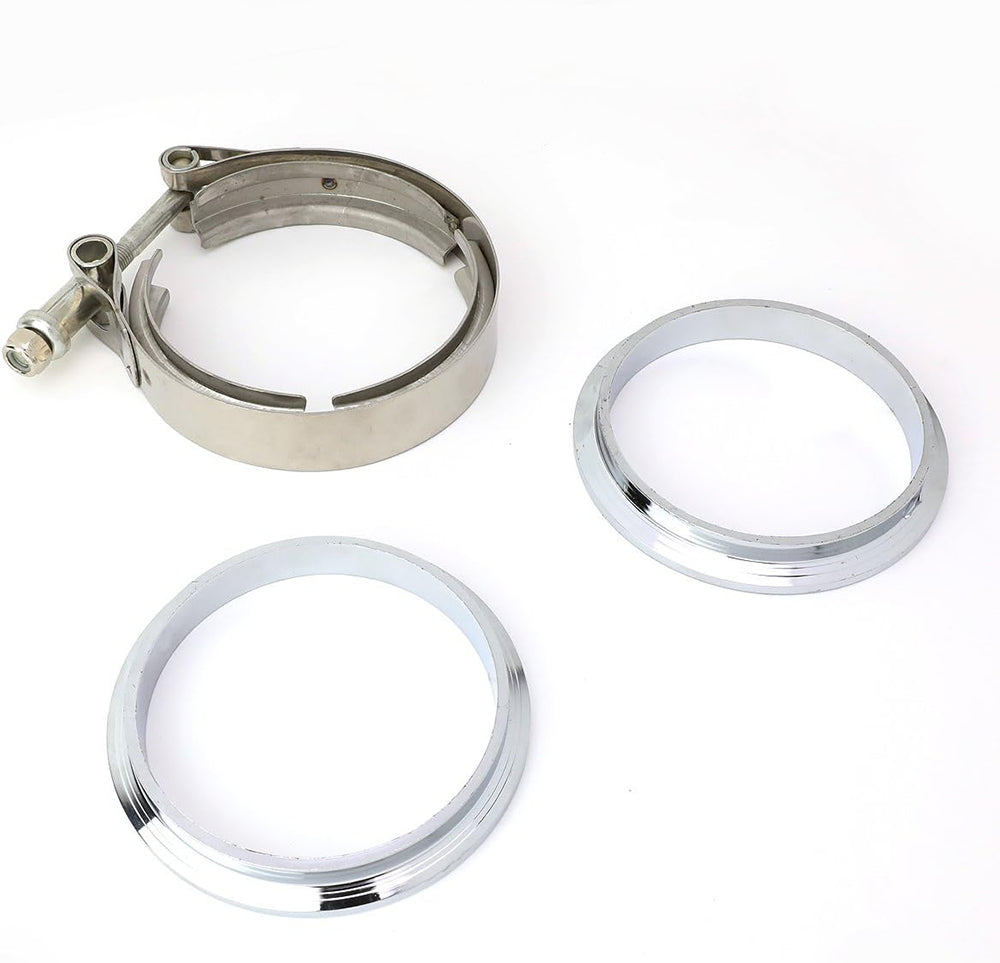 3 Inch 3.0" V Band Clamp Stainless Steel With Flange Male