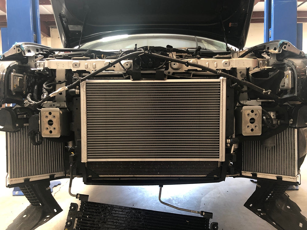 Large Heat Exchanger Upgrade Kit Camaro ZL1 Cadillac CTS V
